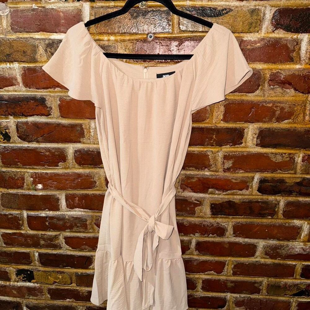 DKNY Women's Tan Dress, Size 10